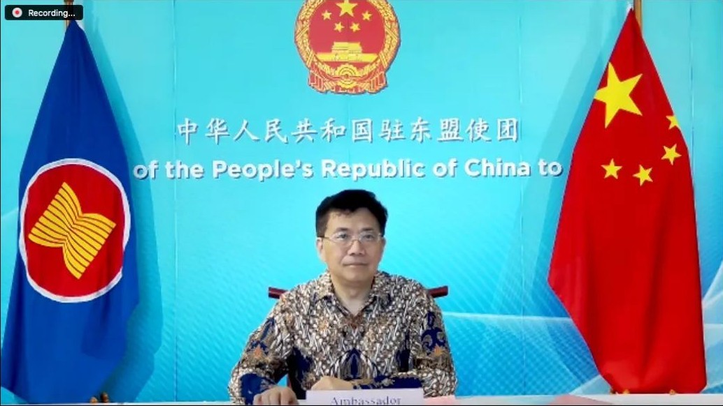 中国驻东盟大使邓锡军接受印尼美都电视台专访