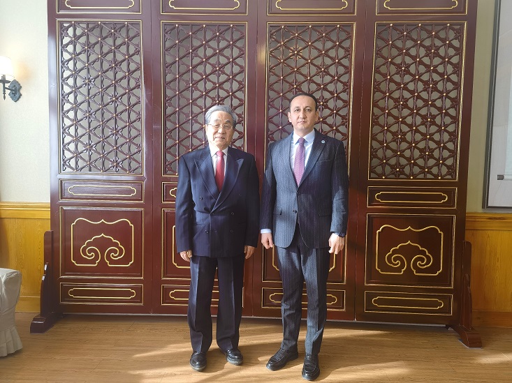 上海合作组织副秘书长萨义德穆罗德佐达到访国际合作中心